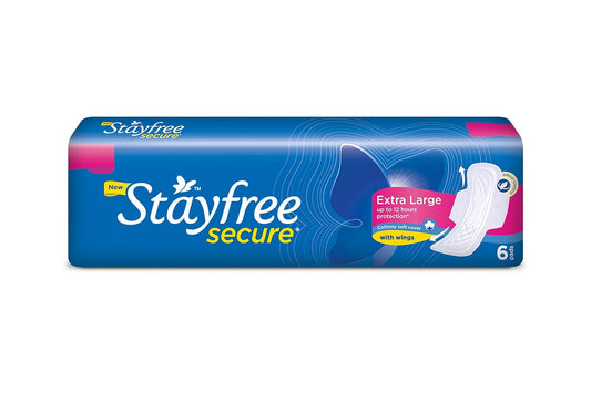 Stayfree Secure Wings XL 6 Pads